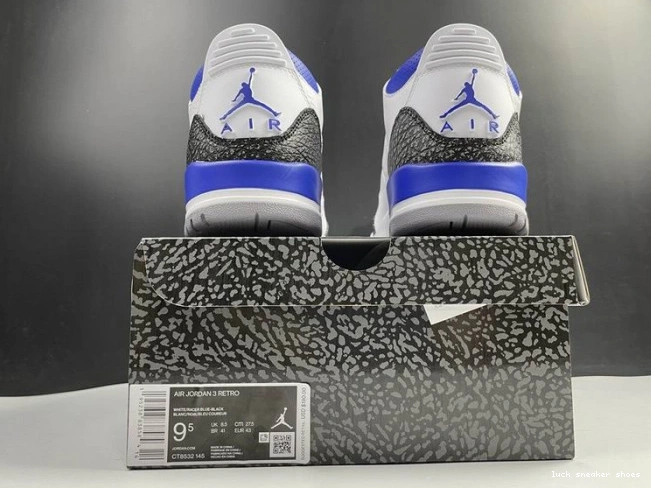 Rep LUCY Blue 3 Air Racer Jordan CT8532-145 0630